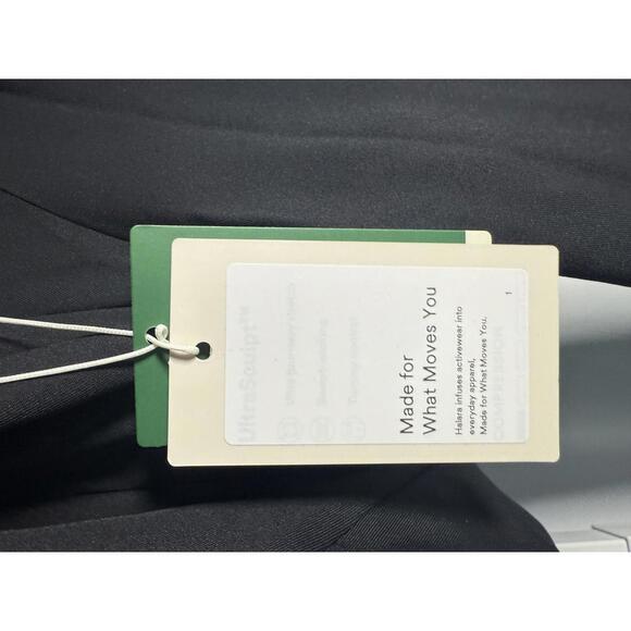 NWT Halara Round Neck Long Sleeve Casual Tunic Top Black L - Picture 7 of 8